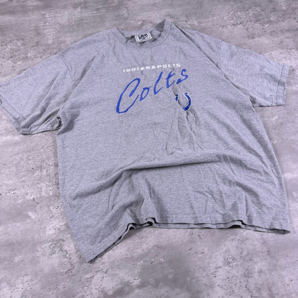 vintage lee sport indianapolis colts t-shirt boxy mens xl